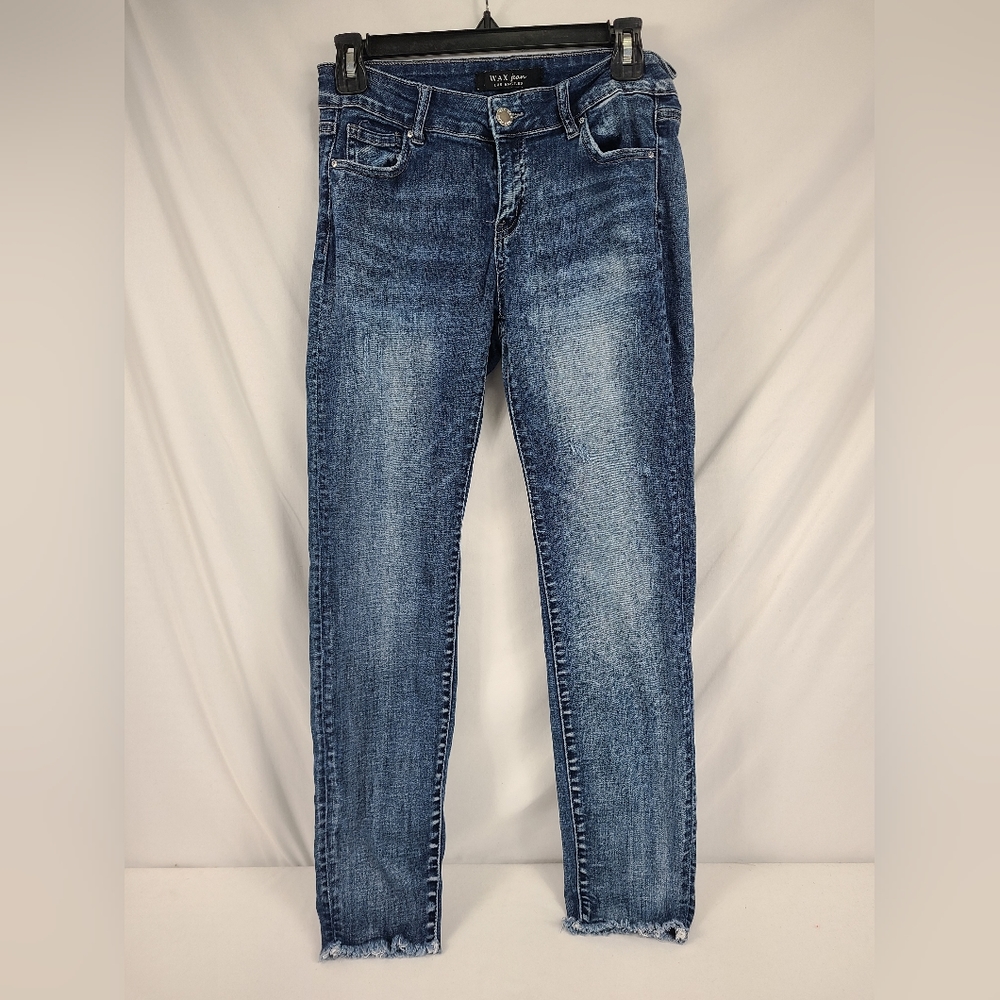 Women's WAX jean Skinny Jeans Size 9 Light Blue Distressed